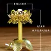 Tubo de aleación marco de mecha de loto núcleo de lámpara de mantequilla accesorios para lámpara de queroseno accesorios de iluminación productos transfronterizos para templos