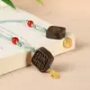 Xiangxile Pingente em Relevo Sem Gravação Corrente de Celular Chaveiro Ornamento de Carro Unissex Presente Cultural
