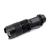 Mini Lanterna Tática de Autodefesa de Luz Forte Direta da Fábrica para Pesca Noturna, Caminhada, Bateria Seca, Exterior, Luz Forte, Telescópica, com Clipe de Caneta