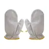 Guantes de Lavar Platos de Alambre de Acero para Mujer, Multifuncionales, Duraderos, Impermeables, Resistentes al Aceite, Resistentes al Desgaste, Guantes de Limpieza Doméstica de Alambre Plateado para Lavar Platos