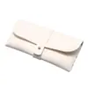 Estuche para gafas, papel de prueba de luz azul, tarjeta de prueba de polarización, paño para lentes, bolsa de cuero de una grapa, estuche para gafas tejido a mano, accesorios para gafas