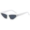 Nuevas Gafas de Sol Retro Ojo de Gato Europeas y Americanas Transfronterizas Poligonales de Montura Pequeña Gafas Color Caramelo Gafas de Sol Femeninas M320