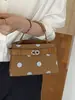 Yuezi 2026 Bolsas de Verano Nuevas de Lunares para Mujer, Bolso Cruzado de Cadena Moderno y a la Moda, Mini Bolso Cuadrado