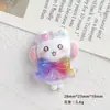 Acessórios de Resina DIY Desenho Animado Joias Versátil Kawa Cola Creme Grampo de Cabelo Capa de Celular Fivela de Sapato Chaveiro Pingente com