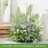 Hy-Dl12Arranjos Florais Estilo Floresta para Vitrines, Decorações de Chão, Flores Artificiais para Visual Merchandising e Paisagismo