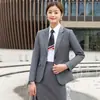 Traje de Negocios para Hombre Ropa de Equipo para Agencia de Seguros Instructor de Capacitación Traje Profesional para Mujer