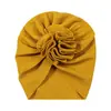 Comercio exterior Europa y Estados Unidos nuevo sombrero plisado sin fin hecho a mano para bebé flor simple girasol cabeza de bebé sombrero indio