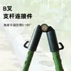 Accesorios para Tuberías de Acero Recubiertos de Plástico, Abrazaderas de Alambre de Acero, Abrazaderas Cruzadas, Conectores de Soporte, Abrazaderas de Resorte para Jardinería Casera