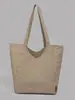 Bolso Tote de Estilo Casual Simple de Comercio Exterior para Mujer 2025 Nueva Textura Versátil Estudiante Clase Gran Capacidad Bolso de Hombro
