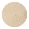 Cruz-border Hot New Style Paper Braid Double Color Anti-escaldante Isolamento Térmico Western Food Mat Desktop Decorative Food Mat Pot Bowl Anti-perm Mat para Cabelo