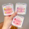 Lindas y suaves pegatinas de uñas de dibujos animados de frutas para niños, manualidades interactivas para padres e hijos, esmalte de uñas no pegajoso, versátiles para uso en casa y al aire libre