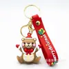 Llavero de Muñeco de Papá Noel para Nuevo Producto Transfronterizo Colgante de Dibujos Animados Pequeño Regalo de Navidad Colgante Exquisito para Bolsa Ciego