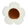 Almohada para el cuello con reposacabezas de coche con flores, almohada creativa de felpa para asiento de coche, almohada cómoda, suministros pequeños y frescos para coche