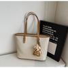 Bolso de Hombro para Mujer Color-Blocking Versátil de Nueva Moda 2025, Bolso Tote para Viajes Diarios, Bolso de Mano Simple y Elegante, Bolso Grande para Debajo del Brazo