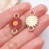 20 Estilos de Corazón Rojo con Goteo de Aceite, Mariposa, Rosa, Aleación, Accesorios de Joyería, Colgantes DIY para Collares y Pulseras