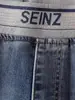 Jeans de Pierna Ancha Elásticos de Cintura Alta Lavados en Azul Nuevo para Primavera 2025 para Mujer con Efecto de Caída Adelgazante Pantalones Rectos