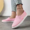 Zapatos de lona blancos para mujer, zapatillas casuales de verano sin cordones, cómodas de caña baja, zapatos blancos