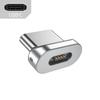 ESSAGER Magic Series - Cable de datos con succión magnética, ranura para tarjeta, conector ciego cuadrado, cable de datos de 3 A para carga rápida de teléfonos móviles