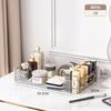 Caja de almacenamiento de cosméticos Ins Style, estante de almacenamiento, tocador de escritorio para el cuidado de la piel, carrito para lavabo de baño