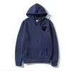 Sudadera de Corazón de Melocotón de Pareja de Moda Transfronteriza Marca de Moda Popular Chaqueta de Forro Polar Otoño e Invierno Sudadera con Capucha de Corazón para Hombre Oversize