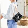Dropshipping 2026 Bolso Cuadrado Pequeño de Lana Estilo Nuevo Japonés y Coreano Bolso de Cadena Versátil de Hombro Cruzado de Moda para Mujer