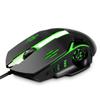 Rato luminoso com fio jogo moda mouse Hot Wheels rato luminoso personalidade comer frango CF DNF transfronteiriço