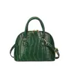 Bolsa de Mão Transfronteiriça Tendência Estilo Coreano Formato de Concha para Mulheres, Nova Bolsa de Ombro Padrão Crocodilo Primavera 2026, Bolsa Transversal de Alta Qualidade