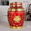 Metal Rosa de Kowloon Baifu Elefante Ciruela Bambú Crisantemo Pez Anual Café Té Latas Adornos para Sala de Estar Comedor