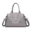 Bolsa de Grande Capacidade Jingxin Feminina Estilo Transversal Simples Moda Retrô Bolsa de Ombro Transversal Bolsa Tote Texturizada para o Dia a Dia