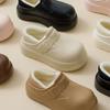 Pantuflas de Algodón Impermeables para Mujer para Interior Hogar Doméstico Resistentes a las Manchas y Antifouling Felpa Hechas a Mano al por Mayor Bolsa Cálida y Pantuflas de Algodón para Mujer