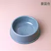 Tigela única para pet com acabamento fosco, tigela para gato multi-tamanho, tigela para ração de cachorro, tigela para pet de cor única