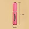 5ml Embotellado al Vacío Portátil Embotellador de Perfume Fondo de Emboteado Bomba Recta Presionar Botella Pulverizadora Niebla Fina Botella Pulverizadora Pequeña