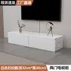 Mueble de TV Sencillo, Sala de Estar, Combinación de Mesa de Centro de Lujo Ligero, Mueble de Pie, Mueble de Piso de Almacenamiento Sencillo para Apartamentos Pequeños