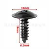 12493-06207B Adecuado para Hyundai Kia Elantra Sonata Tucson Tornillos de Revestimiento Interior de Automóvil