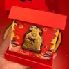 Fortuna de Lámina Dorada, Longevidad, Prosperidad, Riqueza, Adornos de los Cinco Dioses de la Riqueza, Regalos de Venta para la Conferencia de Seguro de las Cinco Bendiciones, Fabricantes Mayoristas Transfronterizos