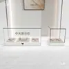 Vitrina de Exhibición de Adornos de Escritorio Personalizados con Cerradura Joyería de Jade Teléfono Móvil Gafas Tienda Vitrina de Cristal Exhibición de Museo
