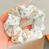 Ligas para el cabello estilo coreano, ligeras, con estampado de leopardo, elásticos para el cabello retro extragrandes, bandas elásticas para el cabello muy elásticas, scrunchies de moda para mujer
