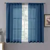 Amazon Transfronterizo Color Sólido Oscurecimiento Total Pantalla para Ventana Montada en Barra Cortinas Semi-Oscurecedoras Hechas a Medida Venta al por Mayor Temu Dropshipping
