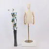 Maniquí de Media Figura para Niños con Diadema y Manos para Escaparate, Adecuado para Tienda de Ropa de Niños y Niñas, Soporte de Maniquí