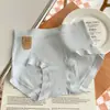 Ropa interior de algodón puro para mujer de verano, de cintura media, de algodón de Xinjiang, sin marcas, transpirable, deportiva, sin entrepierna, fina para mujer