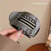 Novo Presilha de Cabelo Grande Oval Plana Fosca Simples Francesa com Design Curvo e Confortável da Amazon