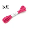 Cuerda de Algodón Colorida de 5 mm Hecha a Mano para DIY Cuerda de Algodón Trenzada Paquete de Cuerda de Unión Multihilo Bolsillo con Solapa Cordón para Pantalones Cuerda para Sombrero