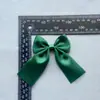 Fabricante Produce Cinta de Raso Verde de Doble Capa de 7 cm para Accesorios de Ropa Accesorios para el Cabello Joyería Hecha a Mano DIY Accesorios Cintas