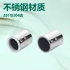 Acero Inoxidable 304 Conector de Tubería Redonda de 25 mm Accesorios de Ferretería para Fijación de Vidrio en Baño Base de Brida Abrazadera de Esquina