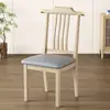 Cadeira de jantar usada em madeira maciça, banqueta minimalista moderna para sala de jantar em casa, cadeira de madeira natural, cadeira para mesa de jantar de hotel e restaurante com encosto