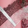 Fujian Hongda renda novo fornecimento requintada cor preto e branco renda de cílios 843# largura 10cm