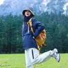 Chaqueta tres en uno de otoño e invierno para hombres y mujeres, forro interior desmontable, impermeable, cortavientos y cálida, adecuada para actividades al aire libre y senderismo