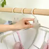 Percha Plegable para Ropa de Viaje Recogida de Ropa en un Segundo Percha de Plástico para el Hogar Sin Marcas Soporte Multifuncional Simple para Ropa Tendedero