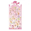 Adesivos de Alívio Estéreo 3D Padrões Decorativos de Desenho Animado Adesivos Divertidos de Cristal Adesivos de Bolha para Crianças Adesivos Personalizados