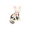 Gato Coelho Morcego Crânio Desenho Animado Formato Criativo Engraçado Bolsa Pupil Roupas Versátil Broche de Metal